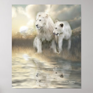 Un nuevos poster/impresión del arte del principio