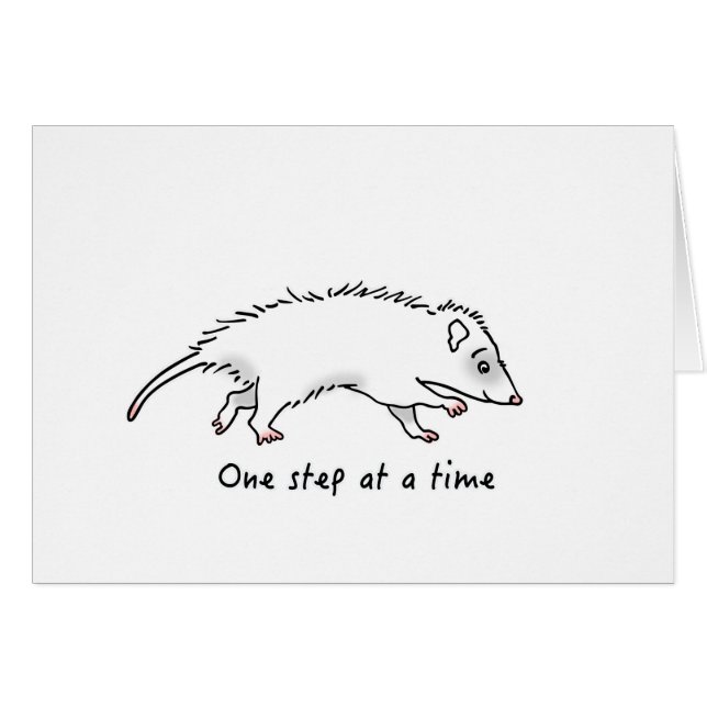 Un oposum del paso (Anverso (Horizontal))