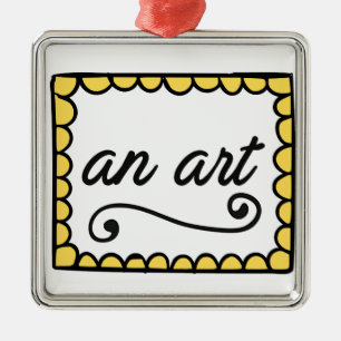 Un ornamento del cuadrado del arte