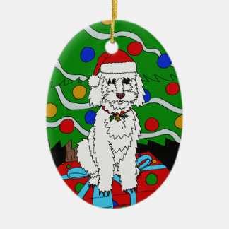 Un ornamento del navidad de Doggo