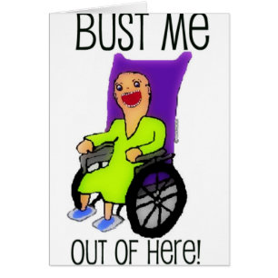 Un paciente enojado quiere salir