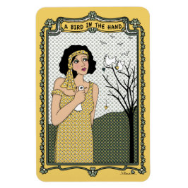 Un Pájaro En El Imán Hand_C Flex 6"x4"