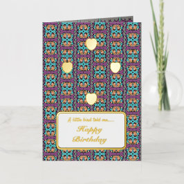 Un pájaro pequeño me dijo Feliz cumpleaños