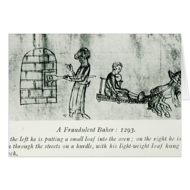 Un panadero fraudulento, 1293 (Anverso (Horizontal))