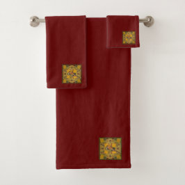 Un Pañuelo En Un Navidad De Árbol Perro