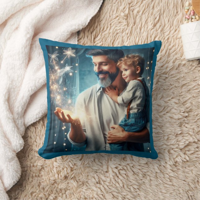 Un papá que puede hacer Cojín decorativo mágico (Manta)