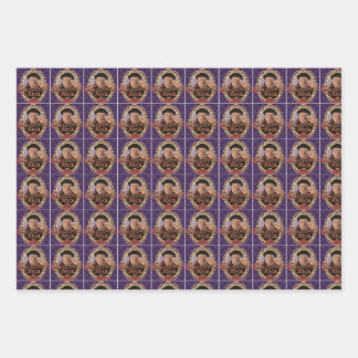 Un papel envolver a los Navidades