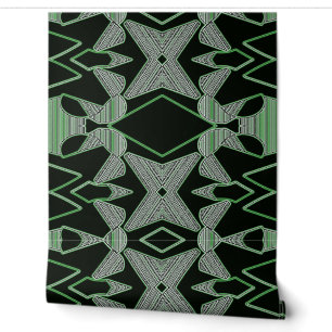 Un papel pintado texturizado verde "Ratti_Creative