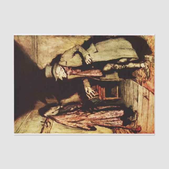 Un papel seda 2 de Dickens del villancico del (Anverso)