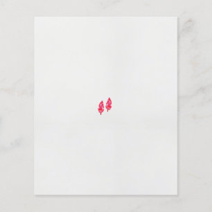 un par de hojas rojas sobre un fondo negro