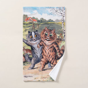 Un partido de golf, Louis Wain