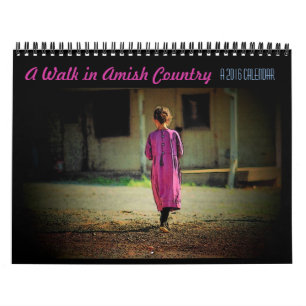 Un paseo en calendario del país de Amish