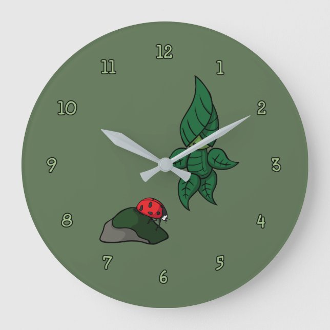 Un paseo por el reloj de los bosques (Anverso)