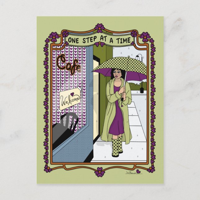 Un paso en una postal Time_A_ (Anverso)