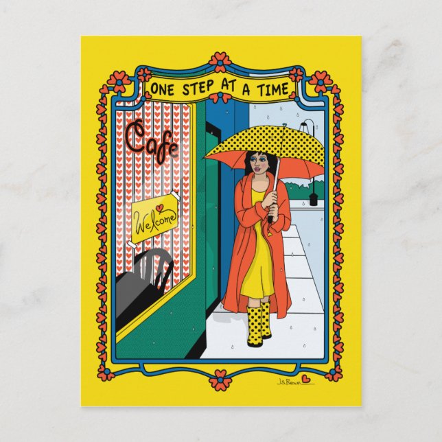 Un paso en una postal Time_B_ (Anverso)