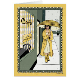 Un paso en una tarjeta Time_C_Greeting