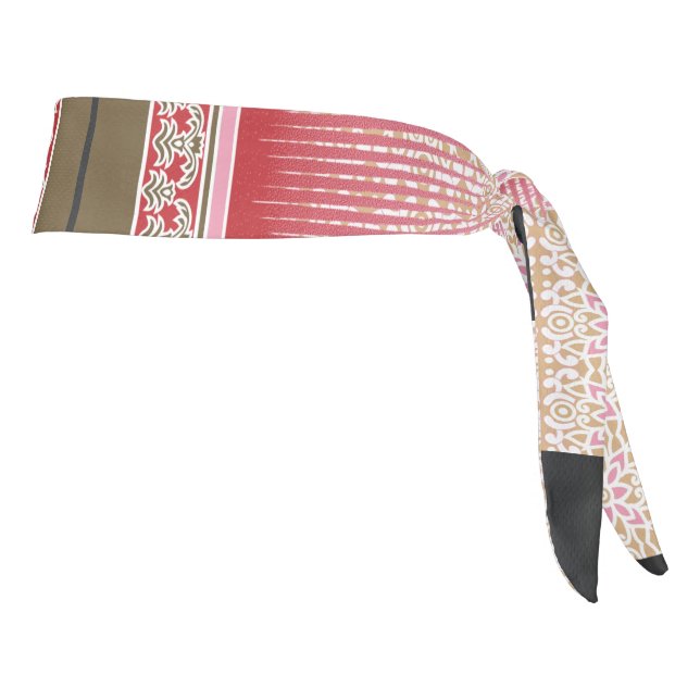 un patrón de cosido cruzado con fondo rojo (Girar 90)