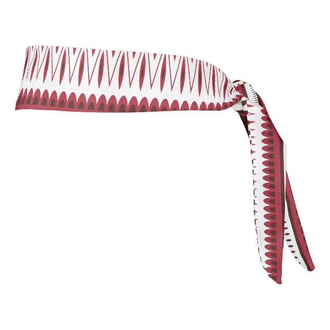 un patrón rayado rojo y blanco (Girar 90)