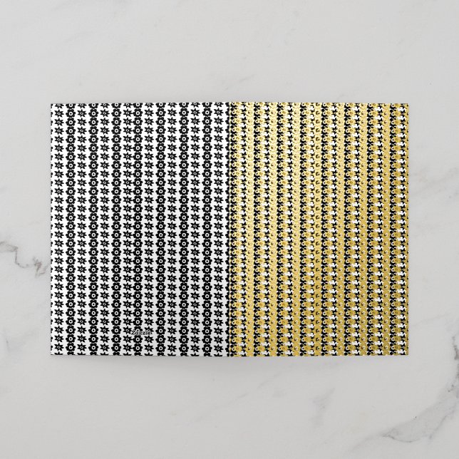 Un patrón repetido de círculos interconectados y (Distribución Exterior )