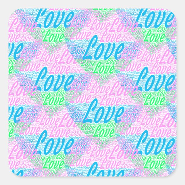 Un pegatina muy hermoso. (Anverso)