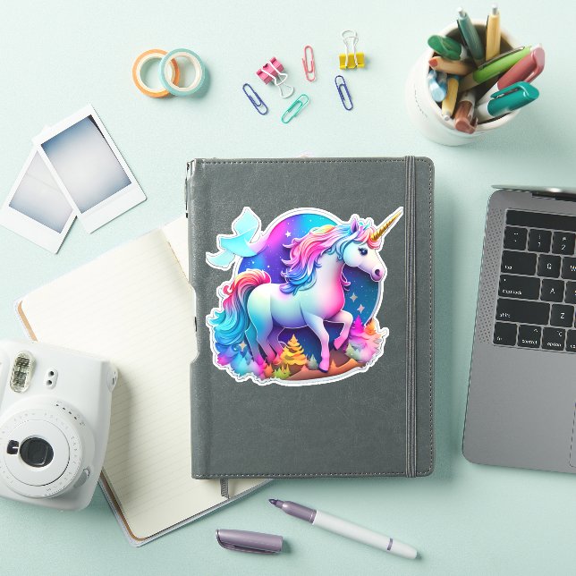 Un Pegatina unicornio encantador (Funda para iPad)