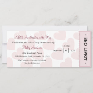 Un pequeño amor está en camino a la invitación
