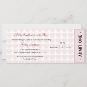 Un pequeño amor está en camino a la invitación