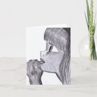 Un pequeño arte de Cadouxdle de la tarjeta de