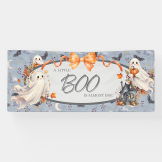 Un pequeño Boo está a punto de llegar pancarta de