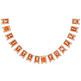 Un pequeño cartel de un Fiesta de calabaza