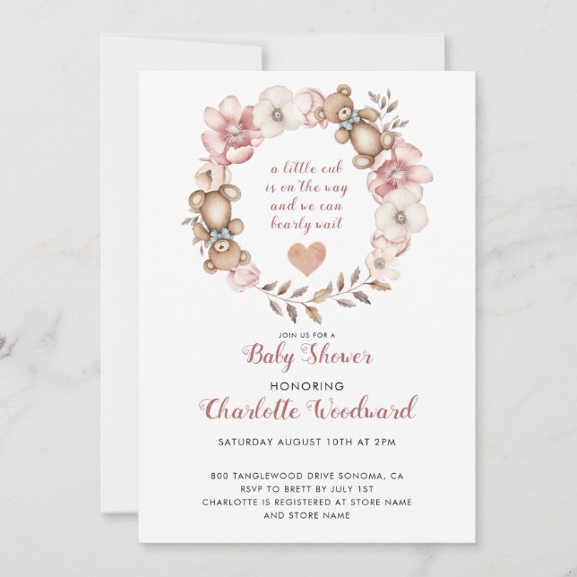 Un Pequeño Club Está En Camino De La Invitación De (Anverso)