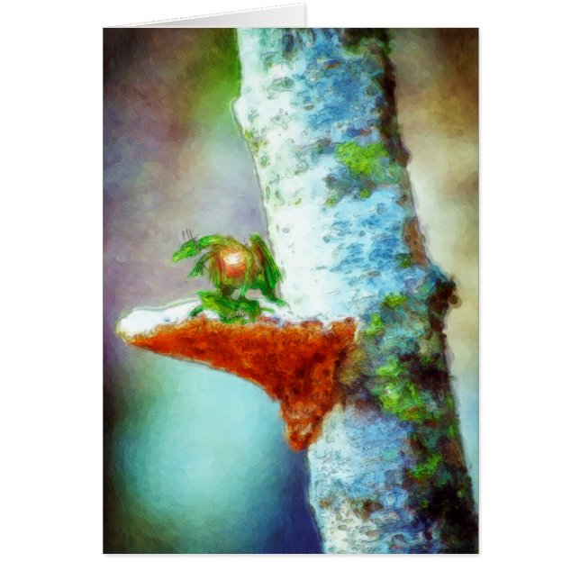 Un pequeño dragón duerme (Frente)