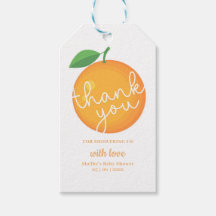 Un pequeño encanto, Baby Shower, Etiqueta de agrad