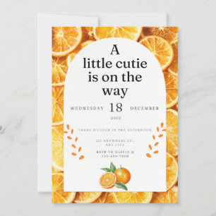 Un pequeño encanto está en camino invitación