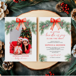 Un Pequeño Paquete De Alegría Invitación A Baby Sh