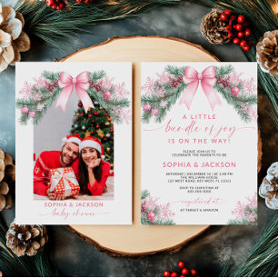 Un Pequeño Paquete De Alegría Invitación A Baby Sh