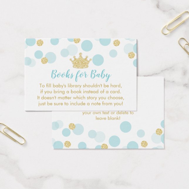 Un pequeño príncipe Baby Shower trae una solicitud (Oficina)