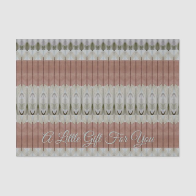 Un Pequeño Regalo Para Tejer Papel (Anverso)