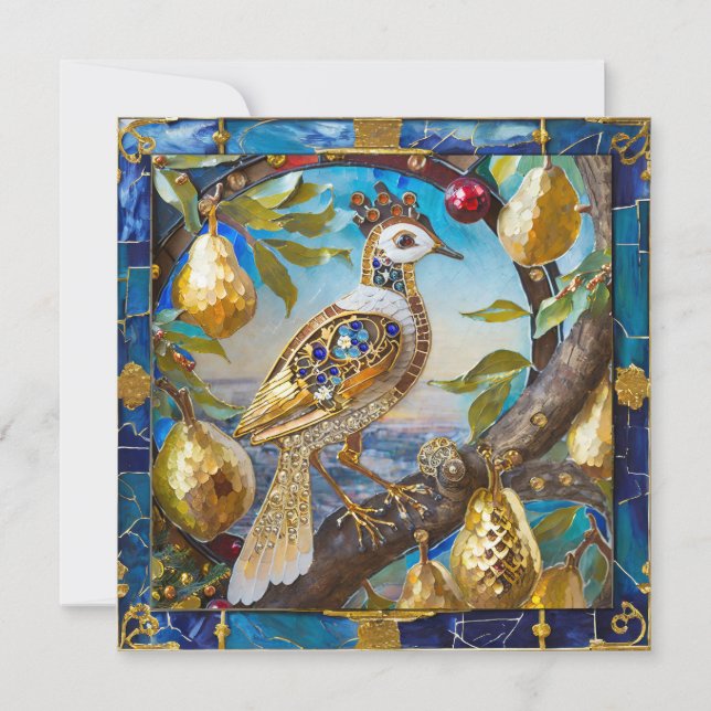 Un perdiz en un árbol de peras (Anverso)