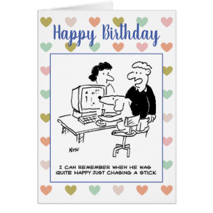 Un perro está jugando juegos de computadoras