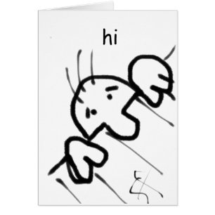 Un Personalizado muy amable mirando por encima de