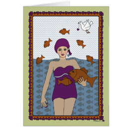 Un Pez Fuera del Agua_Tarjeta de Saludo