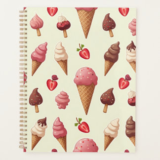 Un planificador con un diseño elegante