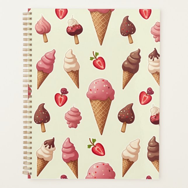 Un planificador con un diseño elegante (Anverso)