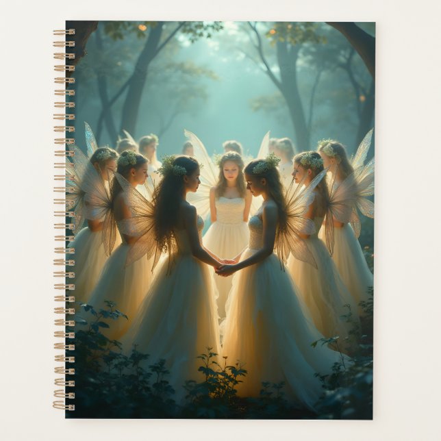 Un planificador de un círculo de hadas (Anverso)