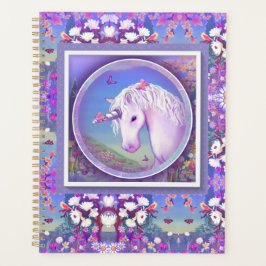 un planificador del paraíso púrpura