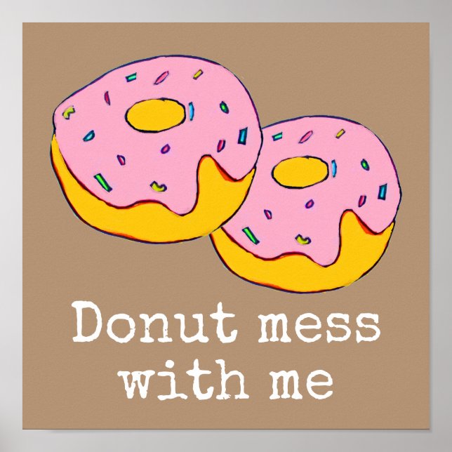 Un plato de hielo rosado adorable arte de la comid (Frente)