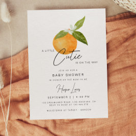 Un poco curas invitaciones a Naranjas de Baby Show