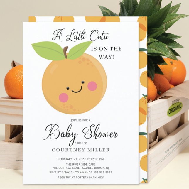Un poco cursi invitación a Baby Shower (Subido por el creador)