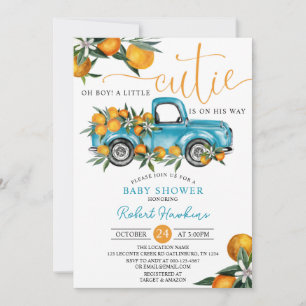 Un poco cursi invitación a Baby Shower